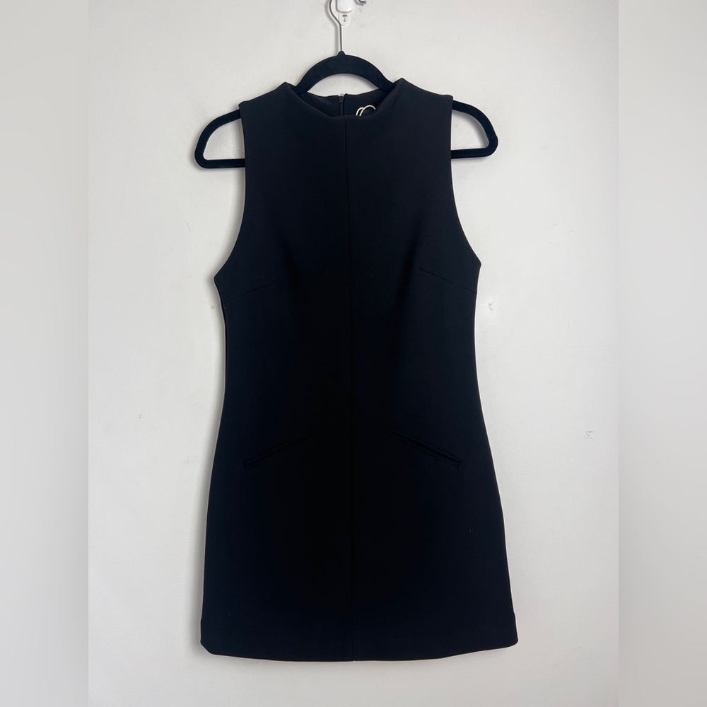 NEW ZARA Women's Medium Black Chic Minimalist Sleeveless Mini Dress - Picture 2 of 13